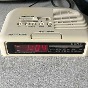 Sony Dream Machine ICF-C25 FM/AM Clock Radio